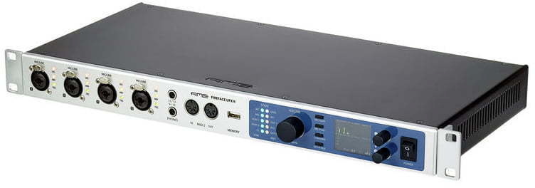 RME FireFace UFX II helikaart