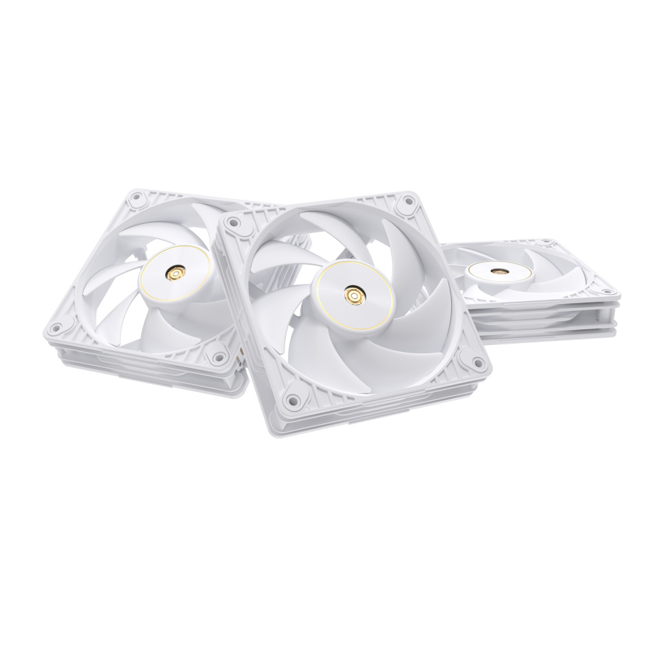 ASUS ProArt PF120 Fan PWM valge 3in1 Computer case 12 cm 3 pc(s)