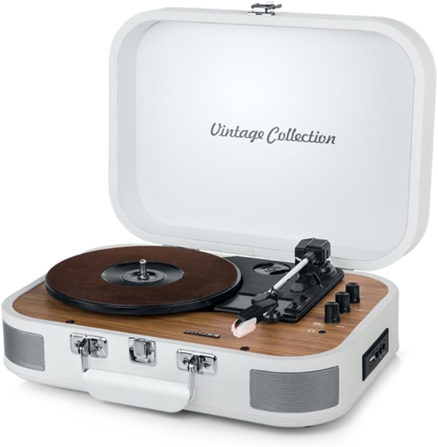 Muse plaadimängija MT-201WW (USB, AUX), valge