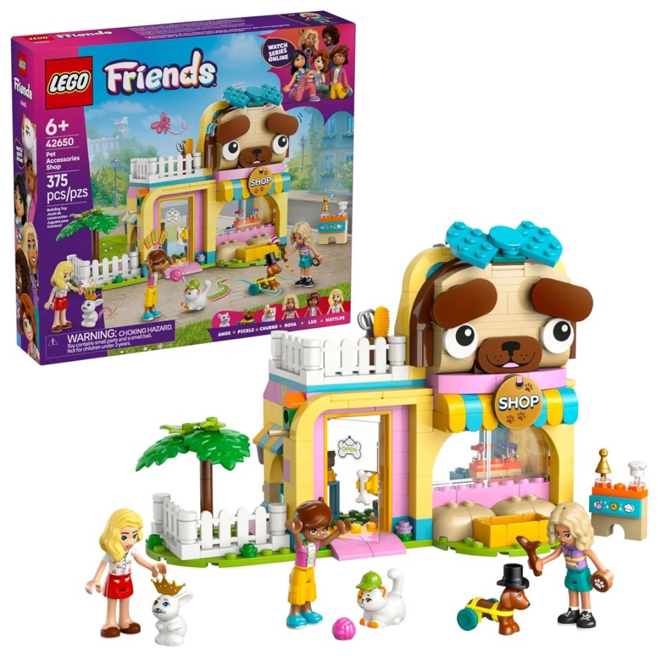 Lego klotsid FRIENDS 42650 Pet Accessories Shop
