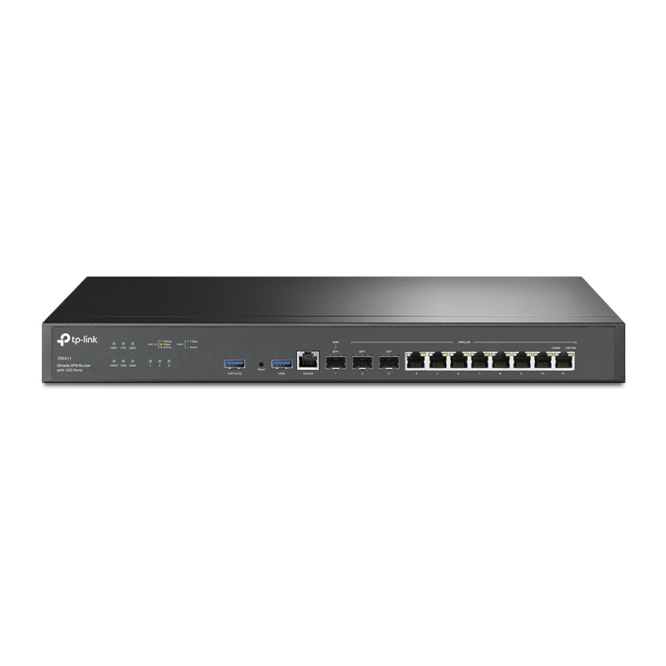 TP-Link ruuter 1g 8port Vpn/er8411