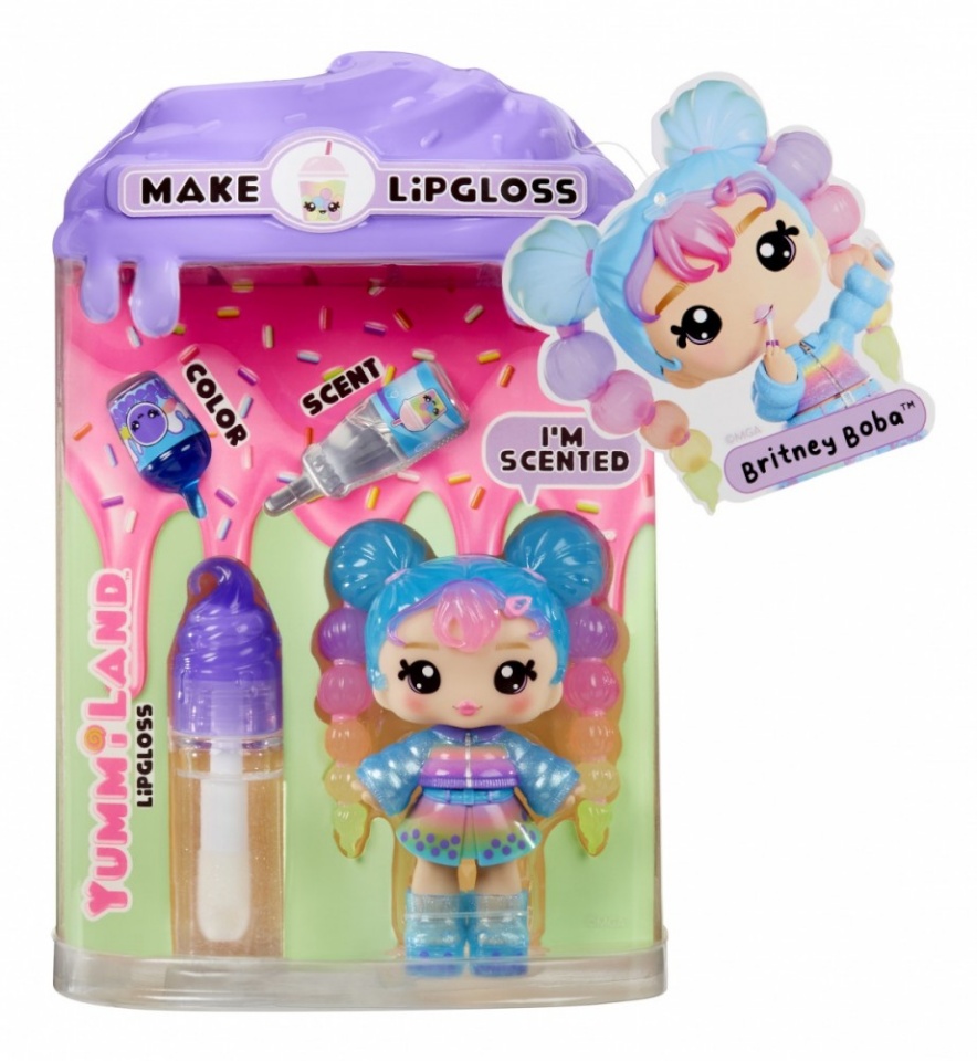 Mga mängunukk Doll Yummiland Lip Gloss S2 Britney Boba
