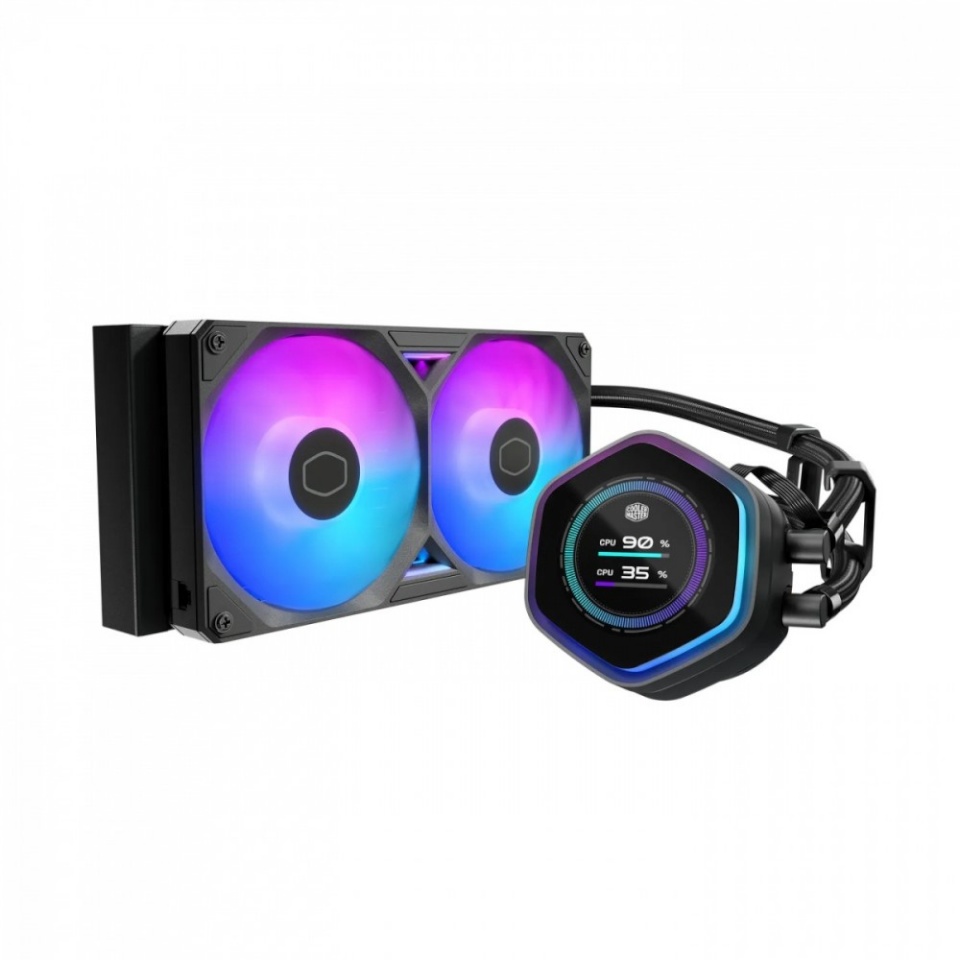 Cooler Master jahutus Cooler MasterLiquid 240 Atmos II LCD ARGB