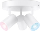 WiZ IMAGEO Spots 3x5W 22-65K RGB kohtvalgusti, valge