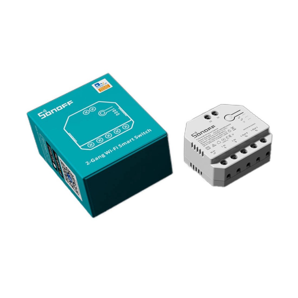 Sonoff nutilüliti Smart Switch WiFi Dual R3
