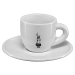 Bialetti espressotass Omino Moka Cup with Saucer, valge