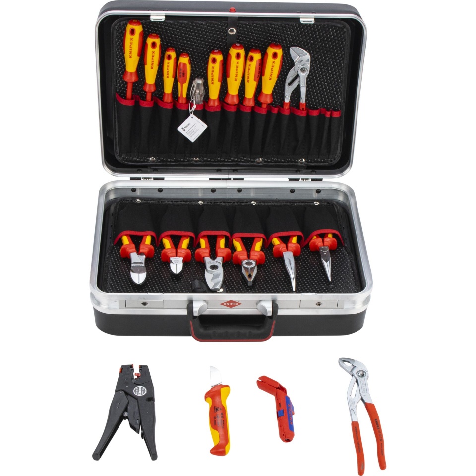 Knipex tööriistakomplekt tool case Vision24 Electric