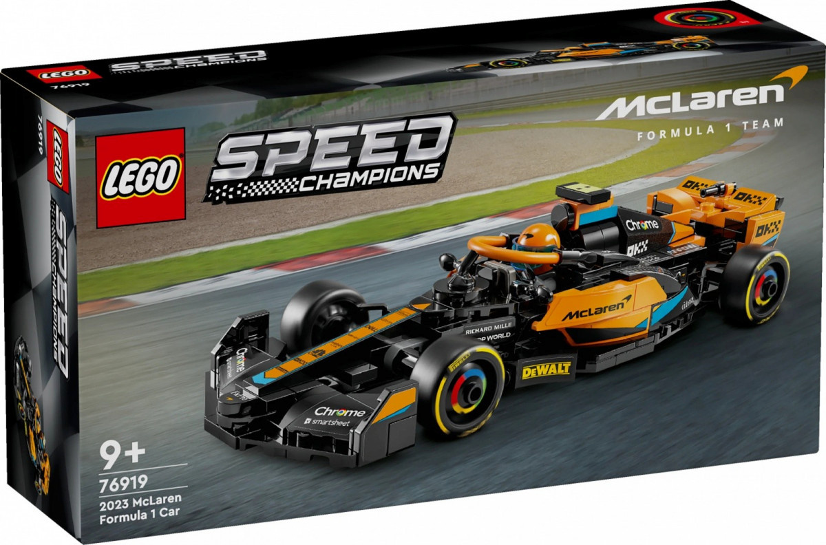 LEGO klotsid 76919 Speed Champions McLaren Formel-1 Rennwagen 2023