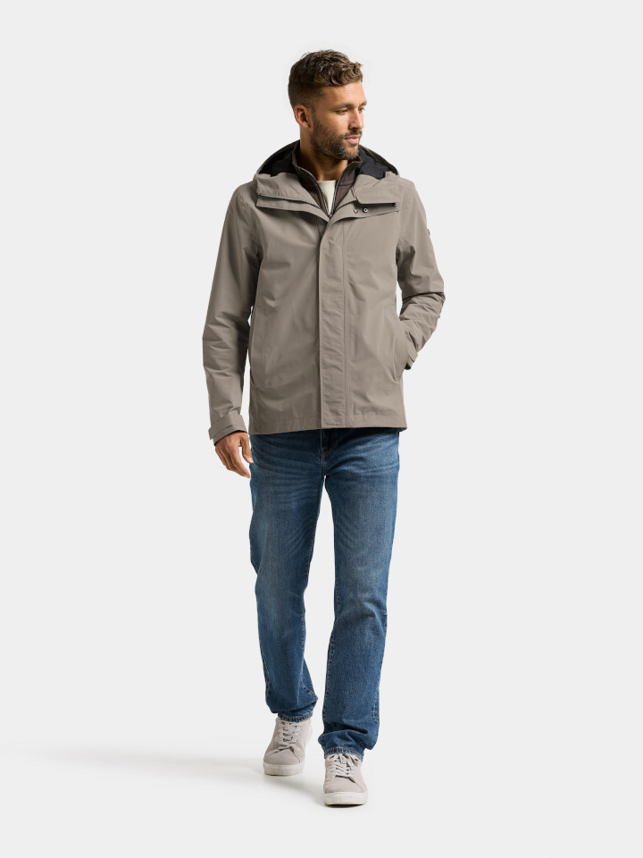 Didriksons tuulejope/kevadjope Logan USX JKT helepruun (Ash Brown)