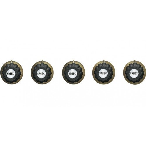 SMEG 5 Cortina nuppu Colonial pliidiplaadile, antratsiit/messing