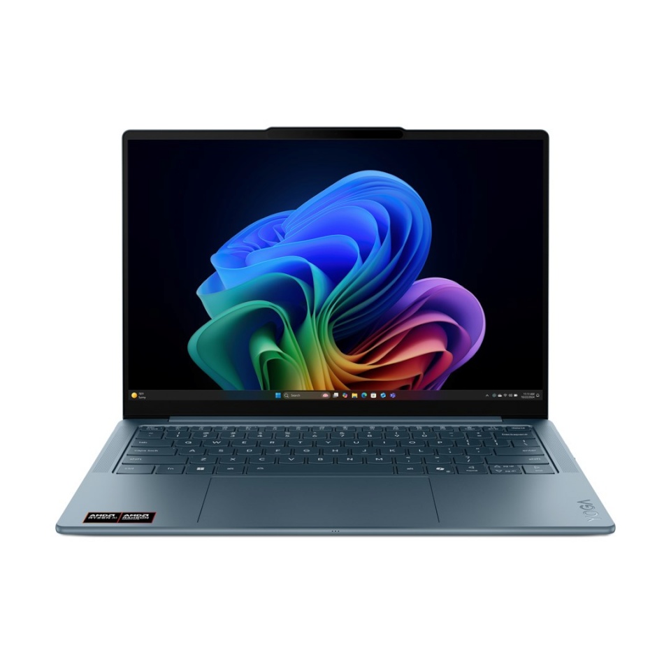 Lenovo sülearvuti Yoga Slim 7 14AKP10 Copilot+ PC AMD Ryzen AI 5 340 Laptop 35.6 cm (14.0") WUXGA 16 GB LPDDR5x-SDRAM 512 GB SSD Wi-Fi 7 (802.11be) Windows 11 Home Teal