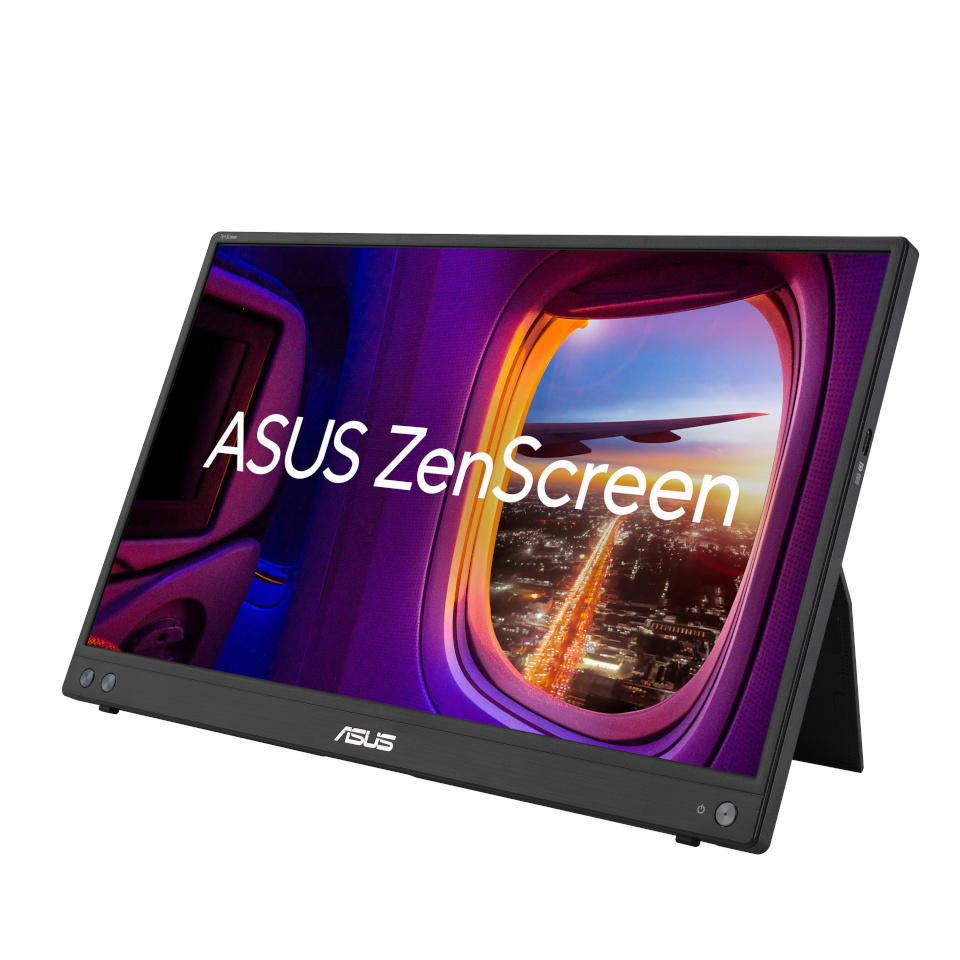 Asus monitor ZenScreen MB16AHV (39.6 cm (15.6"), must, FullHD, IPS, USB-C, Mini-HDMI)