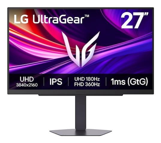 LG monitor 27 " 3840 X 2160 Pixels 4k Ultra Hd native Aspect Ratio 16:9, flat 27g810a-b.aek