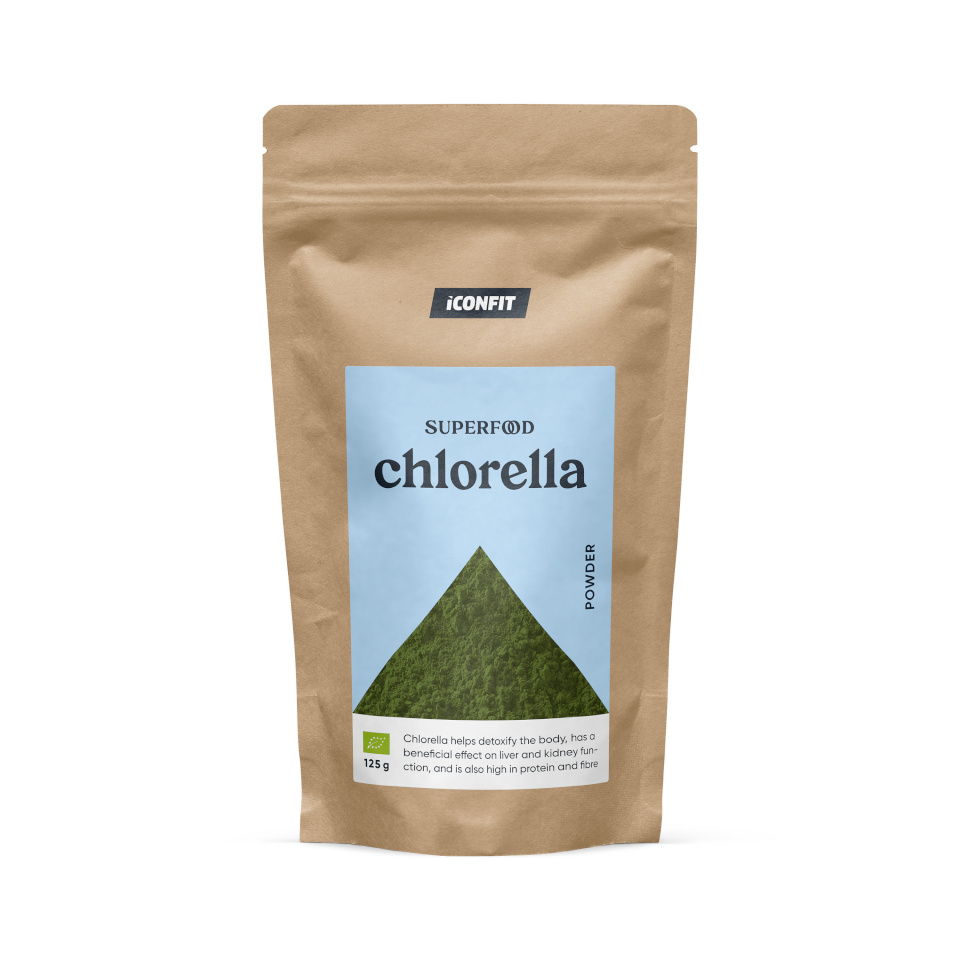 Iconfit klorella pulber, Organic, 125g