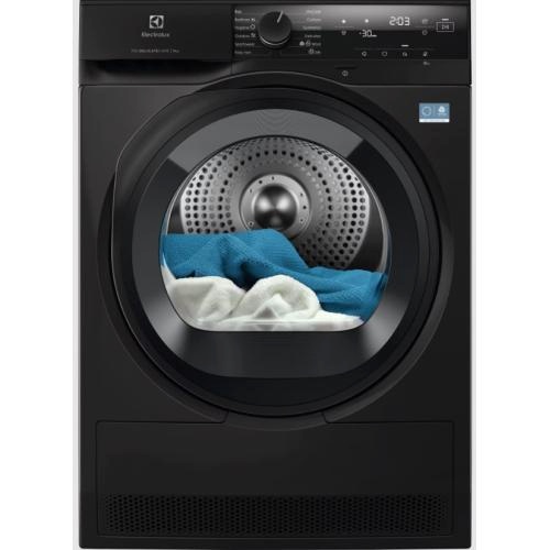 Electrolux kuivati EW7D495UDE soojuspumbaga, 9 kg, inverter, must