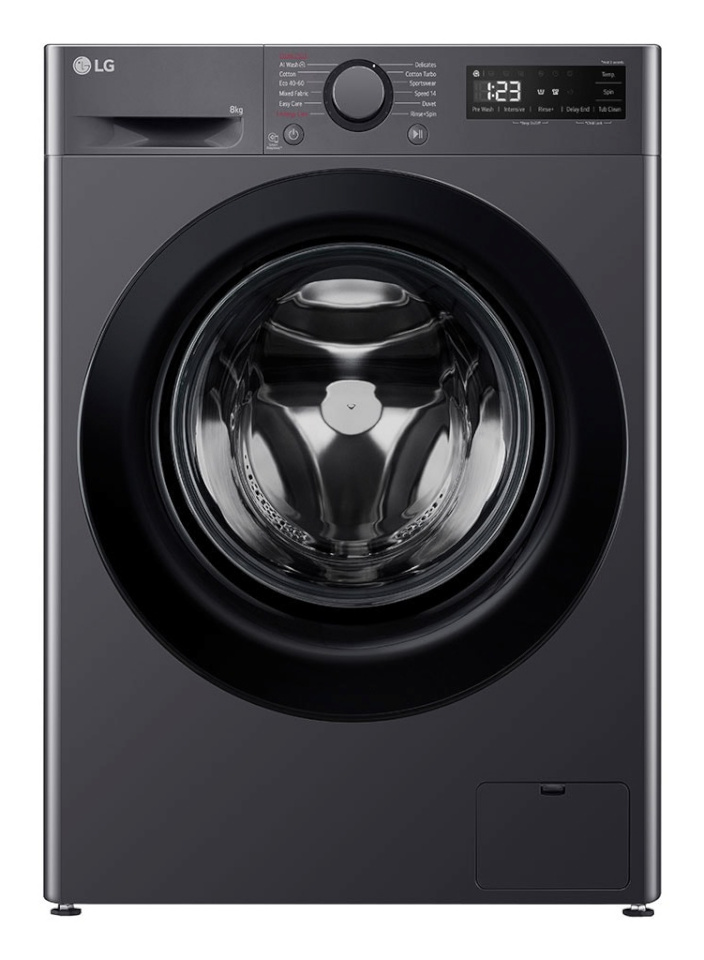 LG pesumasin F2WR508SBM , A, 8kg, sügavus 47,5cm, 1200RPM, must