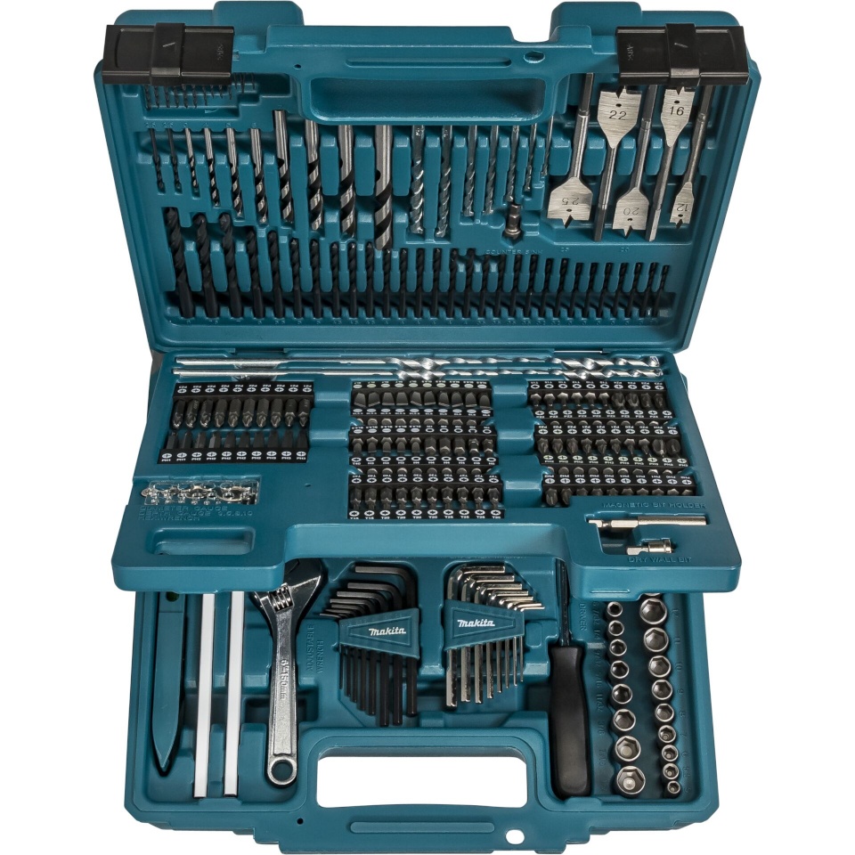 Makita kruvikeerajate komplekt E-11689 Drill Bit Set 256-osaline