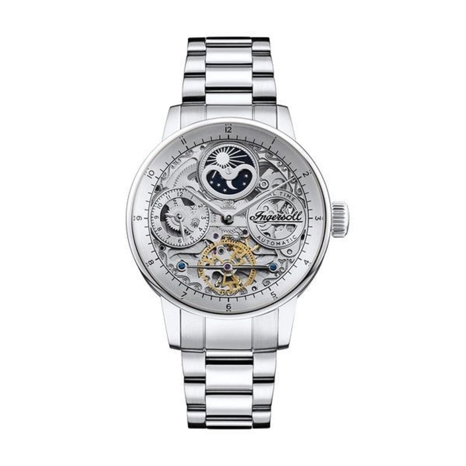 Ingersoll 1892 meeste kell I07703 Hõbedane