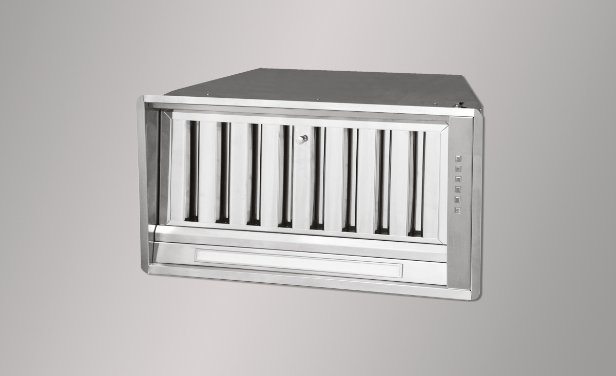 Witt integreeritud õhupuhasti Proud 52, roostevaba teras, 52 cm