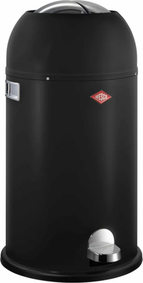 Wesco prügikast Kickmaster Soft Black, must