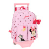 Disney ratastega koolikott Naive roosa 28x34x10cm