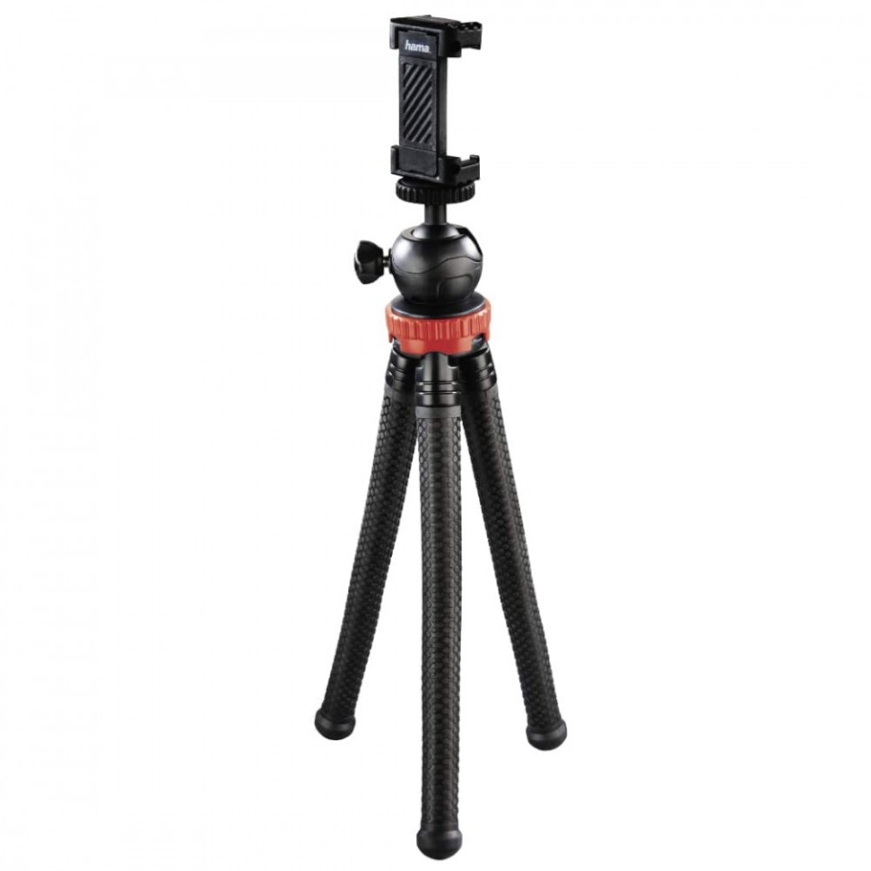 Hama Mini tripod 3in1 flexpro 27cm punane