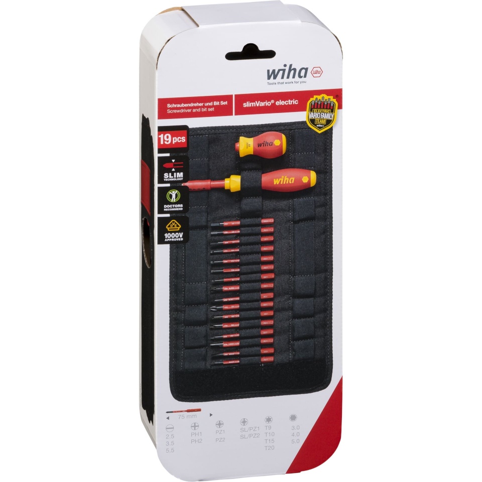 Wiha tööriistakomplekt 2831T18 slimVario Starter Set