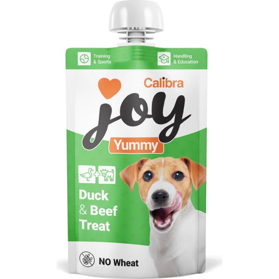 Calibra maius koerale Joy Dog Yummy Duck & Beef, 100g