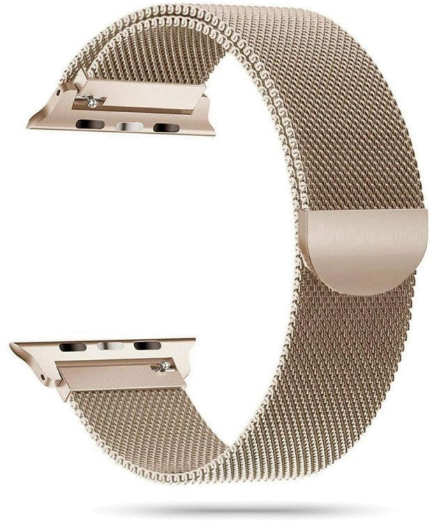 Tech-Protect kellarihm MilaneseBand Apple Watch 42/44/45/49mm, kuldne