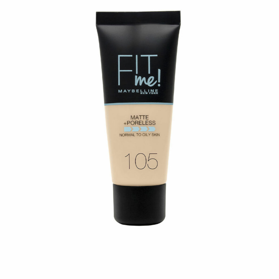 Maybelline jumestuskreem Fit Me Matte & Poreless 105 Natural Ivory (30ml)
