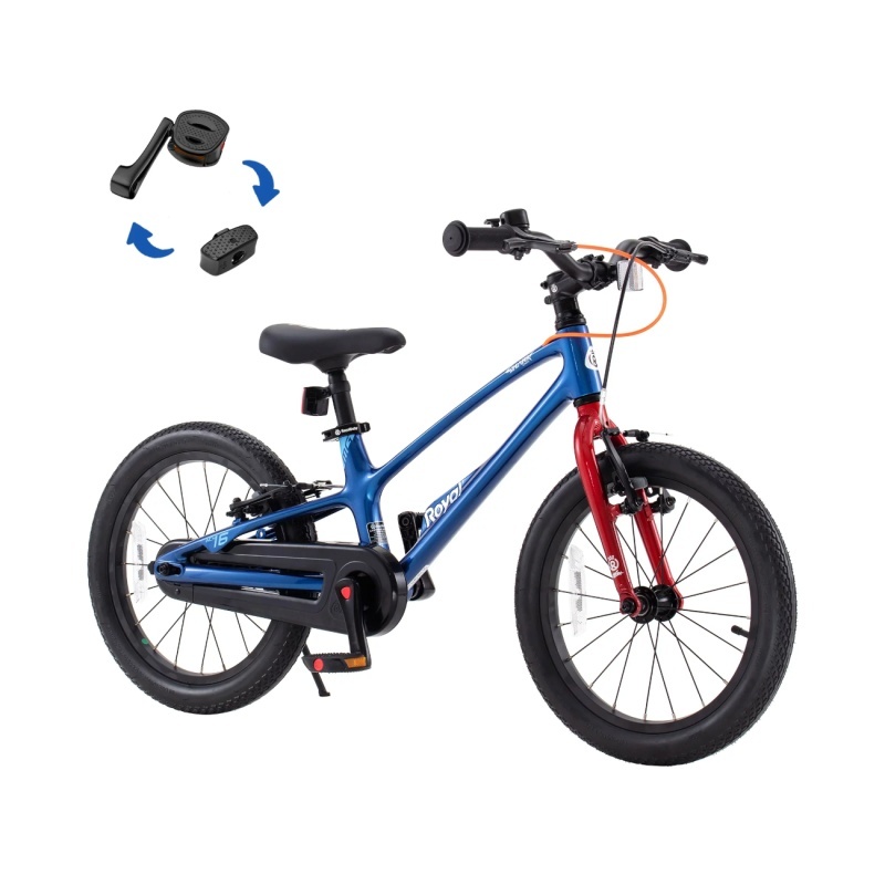 Tabou laste jalgratas Royal Space Shark 2025 14" sinine-punane