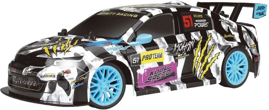 Koolspeedi kaugjuhtimisega auto Mohani ralliauto