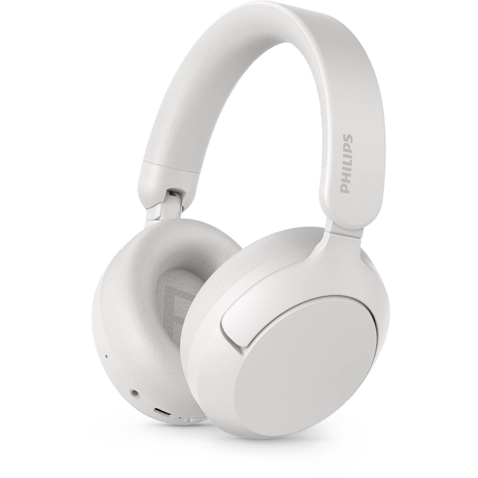 Philips juhtmevabad kõrvaklapid TAH6000WT Noise Cancelling Wireless Headphones White, valge