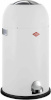 Wesco prügikast Kickmaster Soft White Matt, valge