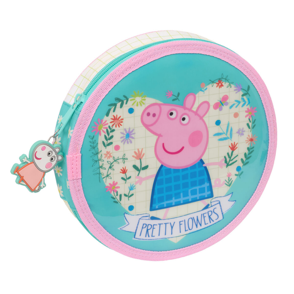 Peppa Pig pinal tarvikutega Pretty flowers kollane Mündiroheline 18-osaline