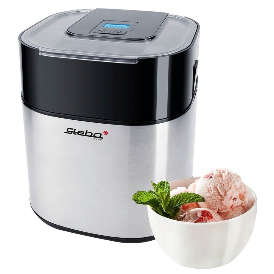Steba jäätisemasin IC 30 Ice Cream Maker, 1,5L, roostevaba teras/must