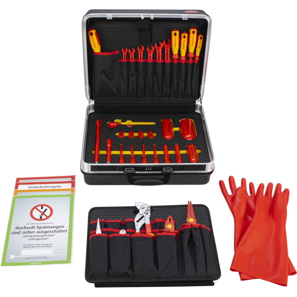 Knipex tööriistakomplekt tool case Basic E-Mobility