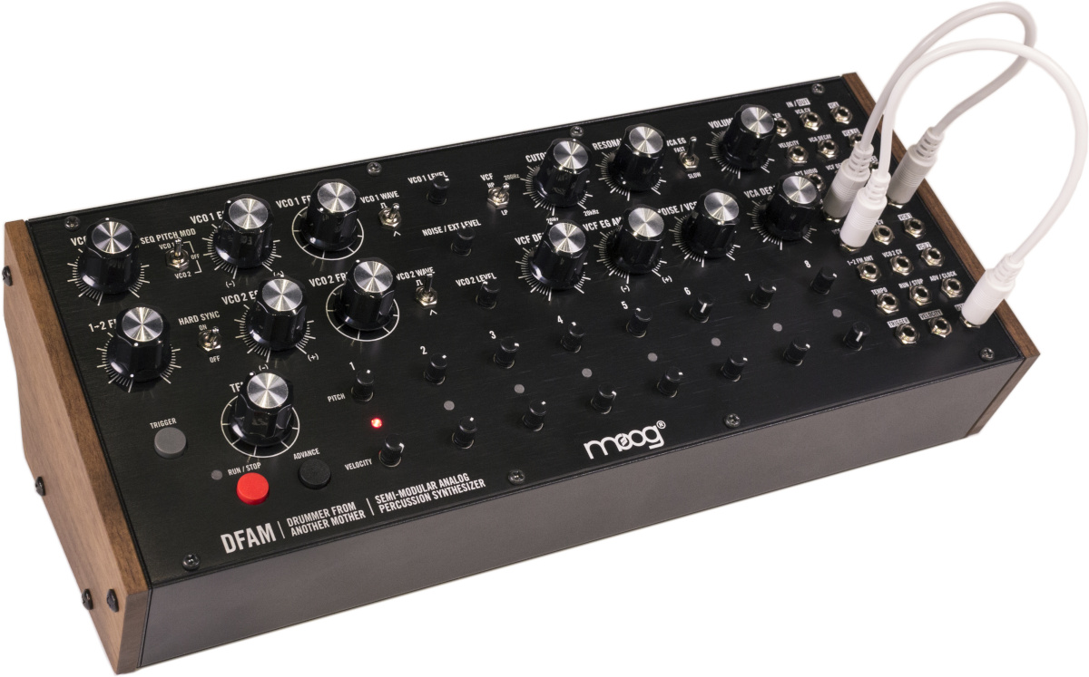 Moog analoogsüntesaator DFAM trummimasin