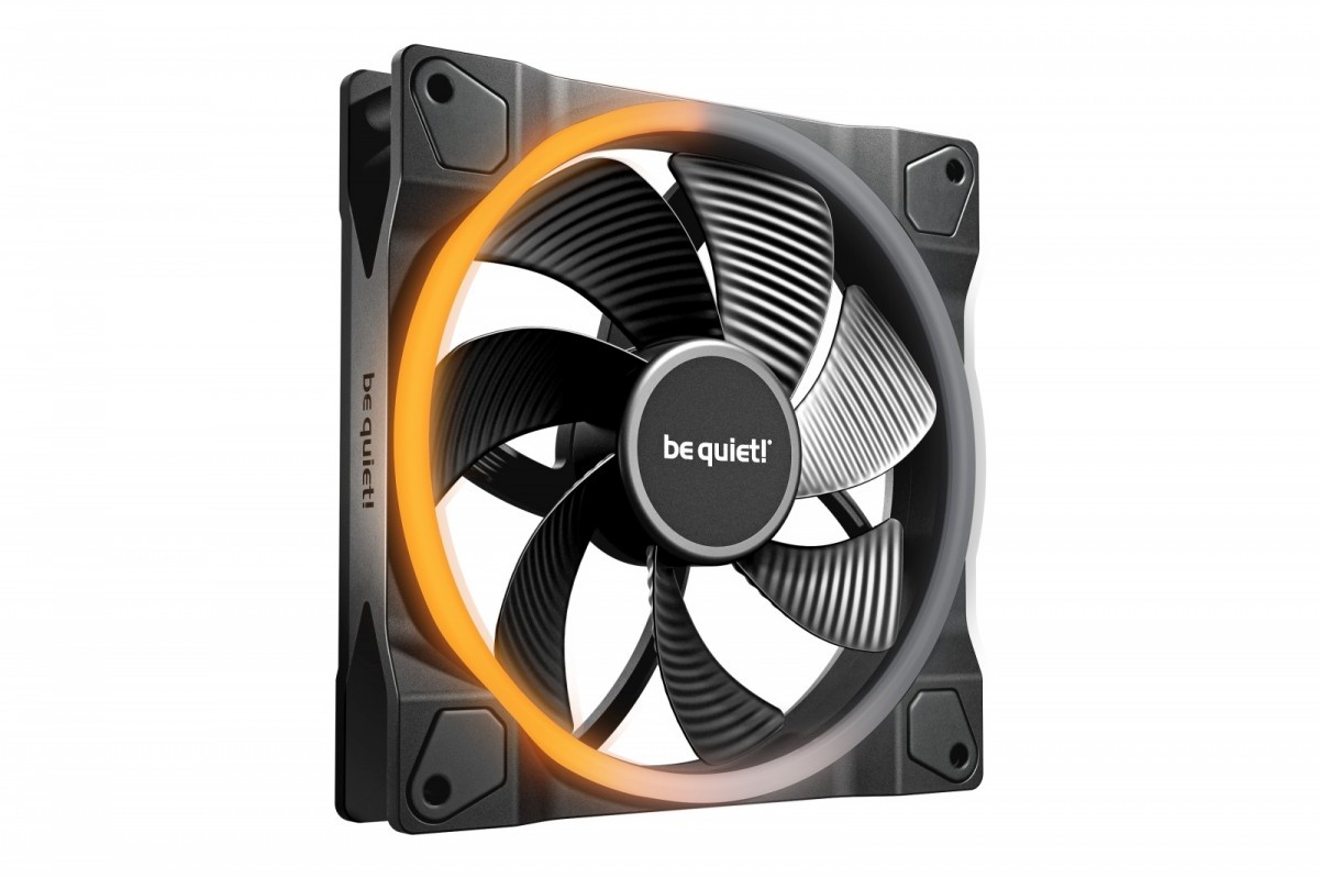 Be quiet! korpuse jahutus Fan Light Wings LX 140 mm PWM Reverse must