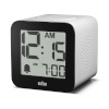 Braun BC 25 WP valge Quarzwecker mit Sprachausgabe