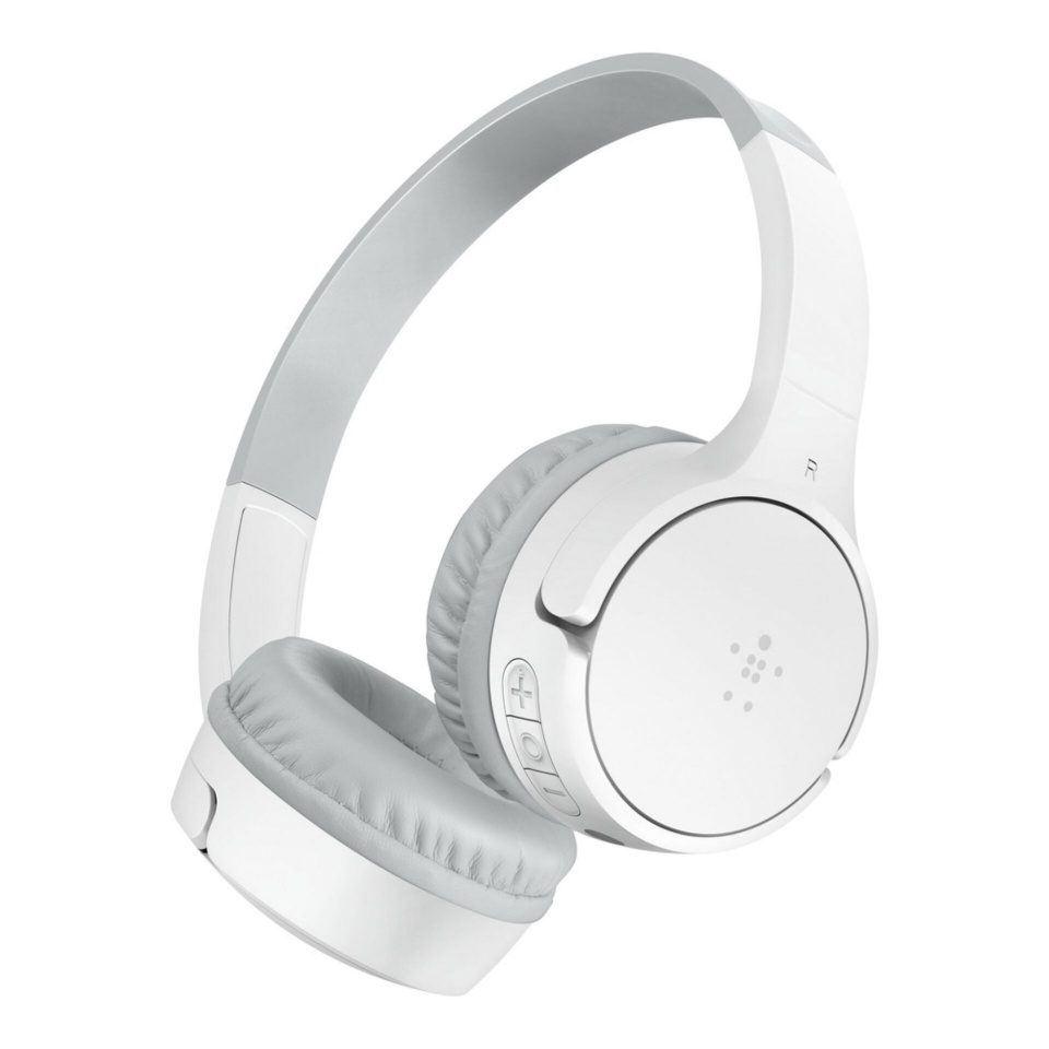 Belkin juhtmeta kõrvaklapid Soundform Mini-On-Ear Kids Headphone valge AUD002btWH