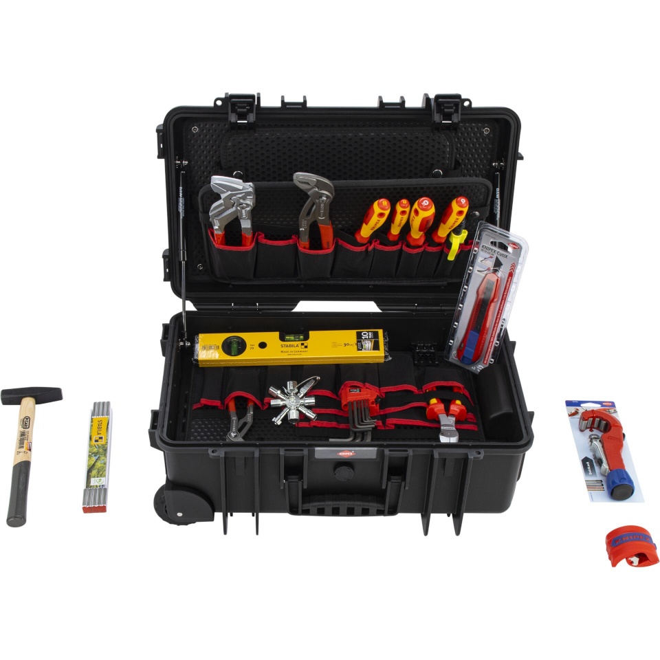 Knipex tööriistakomplekt tool case Robust26 Move Sanitary