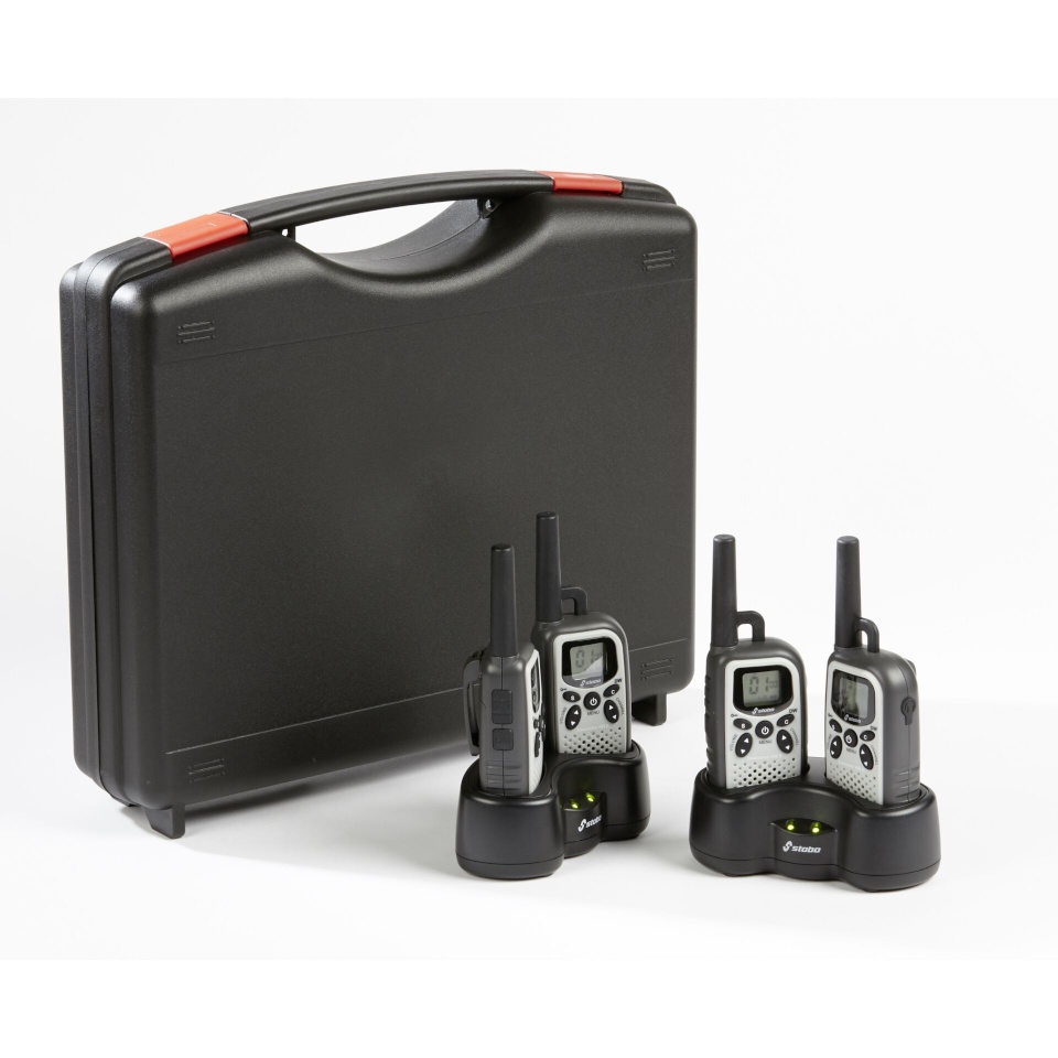 Stabo raadiosaatja freecomm 400 II 4er Kofferset