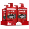 Old Spice Wolfthorn Meeste dušigeel ja šampoon, 4x1000ml