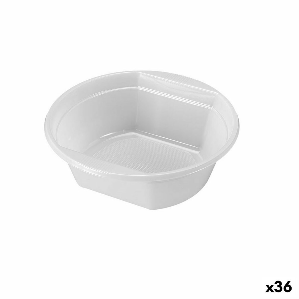 Algon Korduvkasutatavate kausside komplekt 500ml valge Plastmass 6tk (36tk)