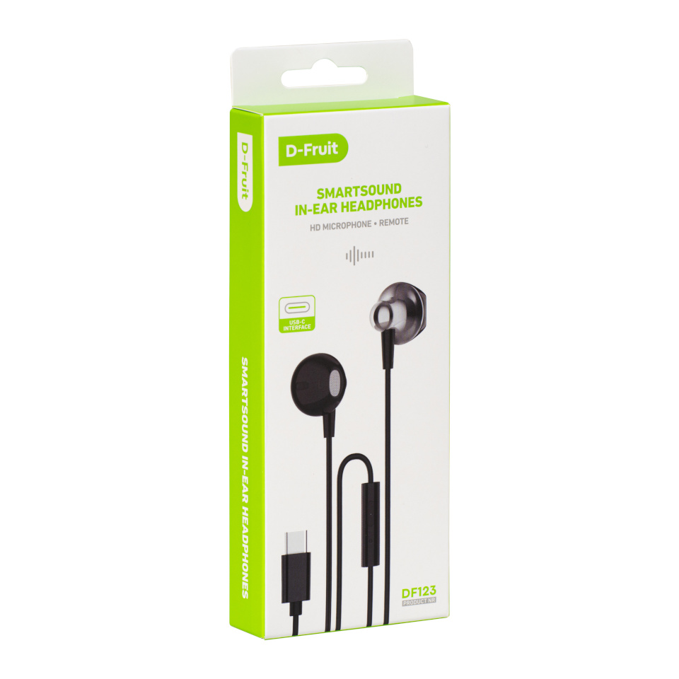 D-fruit kõrvaklapid SmartSound USB-C DF123