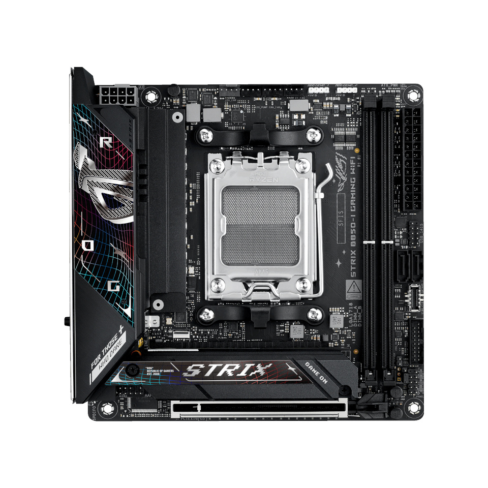 Asus emaplaat ROG STRIX B850-I GAMING WIFI (AMD,AM5,DDR5,mITX)