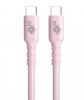 TB kaabel USB C - USB C 60W jelly Cable 1m roosa