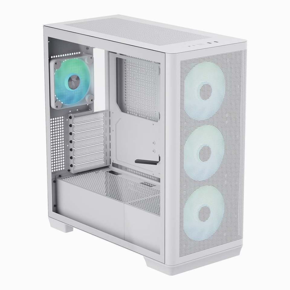 Aerocool korpus APNX C1-WT-v1 (valge)