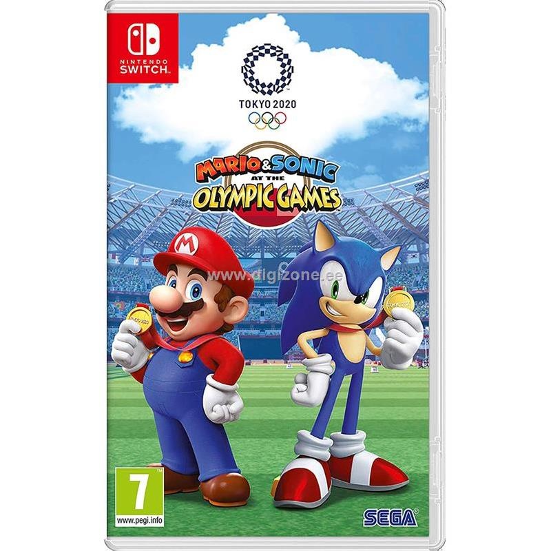 Nintendo Switch mäng Mario & Sonic Olympic Tokyo 2020